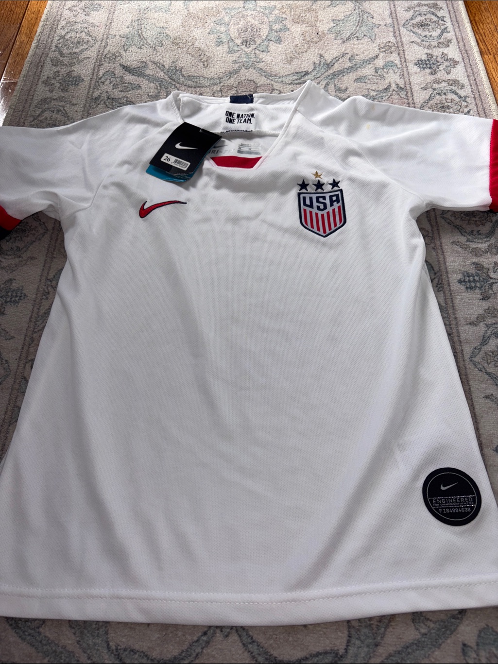 Nike | Nike Kids Usa Home Stadium Ss Jersey